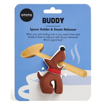 OTOTO Buddy Dog Spoon Holder - Adorable Kitchen Gadget