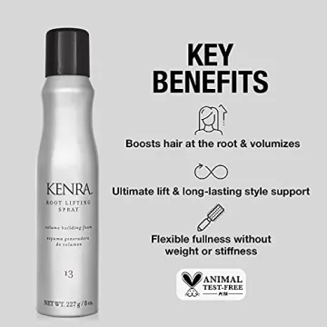 Kenra Root Lifting Spray 13 | Volumizing Foam | All Hair Types | 8 oz