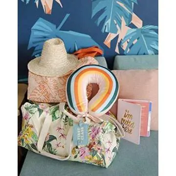 ban.do Women's 2023 Travel Planner, I'm Outta Here - Undated Hardcover Daily Planner, 8 x 6.5 inches