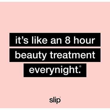 Luxurious Slip Silk Sleep Mask in Pink Marble - Comfort Upgrade