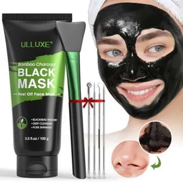 ulluxe Blackhead Remover Mask - Deep Cleansing Peel Off Face Mask for Blackheads