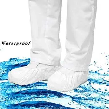 Oriflame Disposable Shoe Covers - 100 Pack Non-Slip Protection