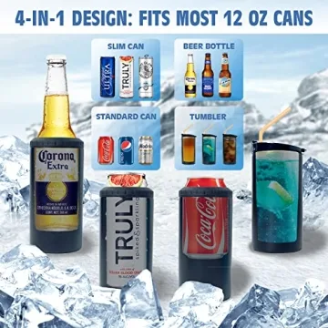 Best Dad Ever Tumbler 4-in-1 Insulated Cooler for Gifts