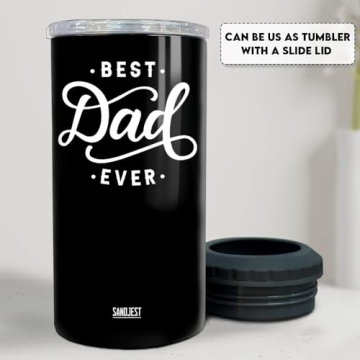 Best Dad Ever Tumbler 4-in-1 Insulated Cooler for Gifts