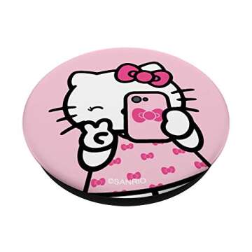 Hello Kitty Selfie PopSockets PopGrip: Swappable Grip for Phones & Tablets