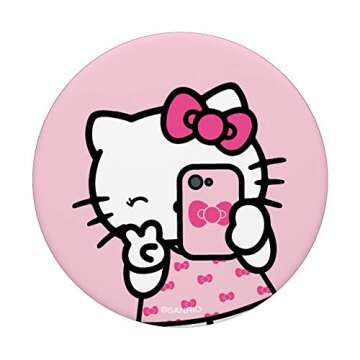 Hello Kitty Selfie PopSockets PopGrip: Swappable Grip for Phones & Tablets