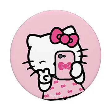 Hello Kitty Selfie PopSockets PopGrip: Swappable Grip for Phones & Tablets