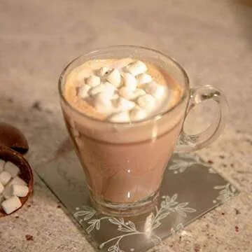 Indulge in Hot Chocolate Balls with Mini Marshmallows
