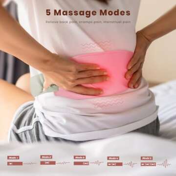 Portable Heating Pad for Cramps and Pain Relief