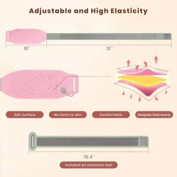 Portable Heating Pad for Cramps and Pain Relief