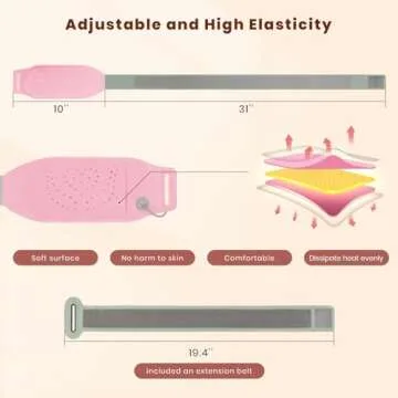 Portable Heating Pad for Cramps and Pain Relief