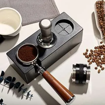 Sccodyero Espresso Tamper Mat Stand for 51/54/58mm Portafilters
