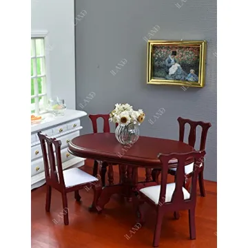 iLAND Dollhouse Frames with Classic Paintings Set for Kids