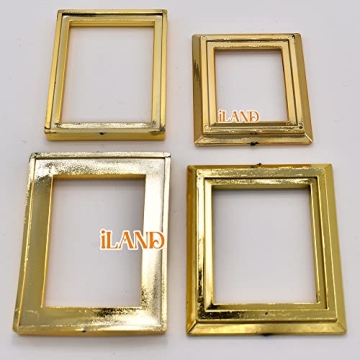 iLAND Dollhouse Frames with Classic Paintings Set for Kids