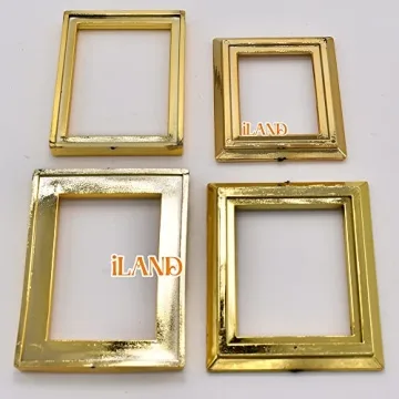 iLAND Dollhouse Frames with Classic Paintings Set for Kids