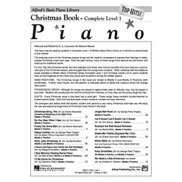 Alfred's Basic Piano Library Top Hits! Christmas Complete, Bk 1: For the Later Beginner (Alfred's Ba...