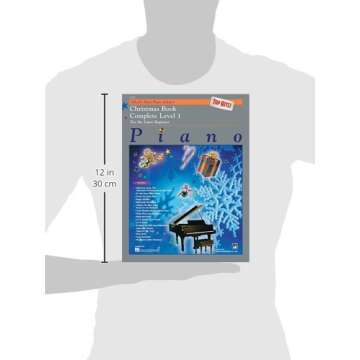 Alfred's Basic Piano Library Top Hits! Christmas Complete, Bk 1: For the Later Beginner (Alfred's Basic Piano Library, Bk 1)