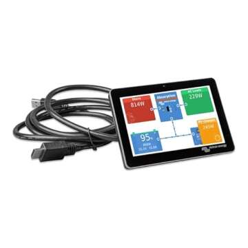 Victron Energy GX Touch 50, Display Screen for Cerbo GX (Waterproof)