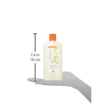 Andalou Naturals Conditioner, Moisture Rich Hair Conditioner, 11.5 Oz, Argan Oil, Shea Butter, Avocado Oil & Vitamin E, Moisturizing for Dry Hair