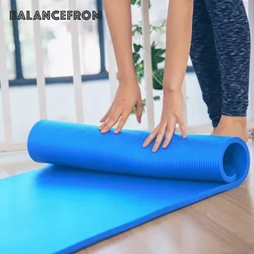 Extra Thick BalanceFrom Yoga Mat with Carry Strap