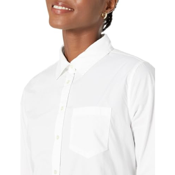 Lightweight Women's Cotton Button-Down Shirt for Summer