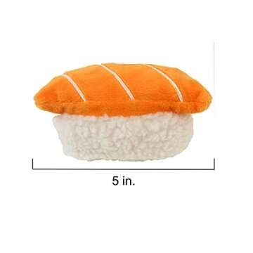 TONBO Cute Food Plush Dog Toys Perfect for Light Chewers