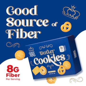 Keto Butter Cookies - Sugar Free & Gluten Free 8oz