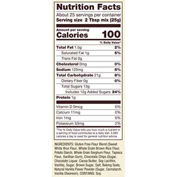 Bob's Red Mill Cookie Mix, Gluten Free Chocolate Chip, 22 oz