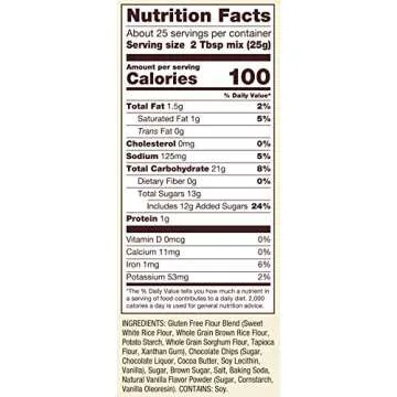 Bob's Red Mill Cookie Mix, Gluten Free Chocolate Chip, 22 oz