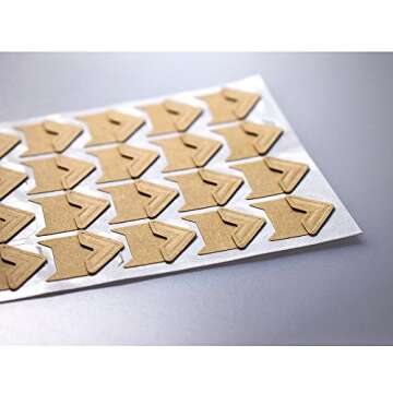 WXJ13 Colorful Photo Corners for Scrapbooking and Albums