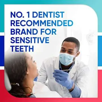 Sensodyne Toothpaste for Sensitive Teeth, Triple Protection, Mint Flavor - 3.4 oz x 3