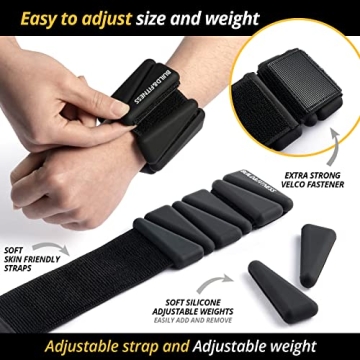 Adjustable Wrist & Ankle Weights for Ultimate Workouts