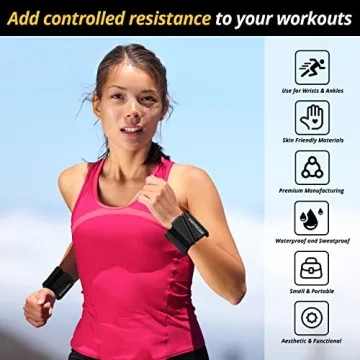 Adjustable Wrist & Ankle Weights for Ultimate Workouts