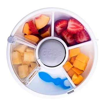 GoBe Kids Snack Spinner - Portable & Interactive Container