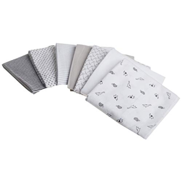 Simple Joys Muslin Burp Cloths for Babies 7 Pack