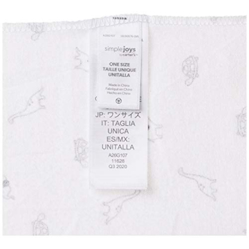 Simple Joys Muslin Burp Cloths for Babies 7 Pack