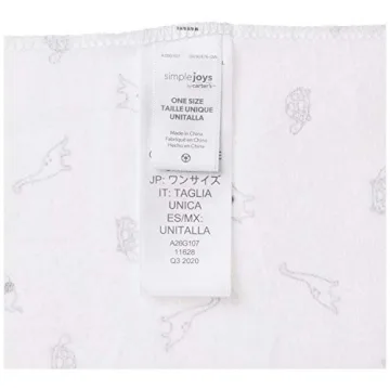 Simple Joys Muslin Burp Cloths for Babies 7 Pack