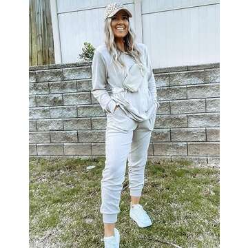 Stylish ZHENWEI Sweatsuit for Women - Comfort Meets Fashion