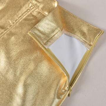 LEOROO Long Skirts - Trendy A Line Leather Maxi