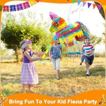 Rainbow Donkey Pinata for Kids, Perfect Fiesta Decor