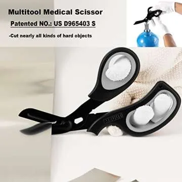 MEUUT Premium Medical Kit with Pen Lights & Scissors