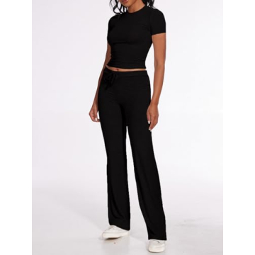 AnotherChill Women's Comfy 2 Piece Lounge Set