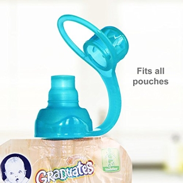 ChooMee SoftSip Food Pouch Top for Babies | Spill-Free