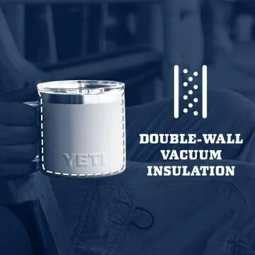 YETI Rambler 14 oz Insulated Mug with Lid