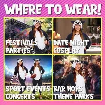 Stylish Slim Fit Animal Onesies for Adults by FUNZIEZ!