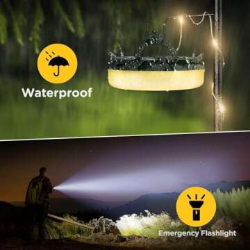 OGERY Camping String Lights for Outdoor Fun and Ambiance