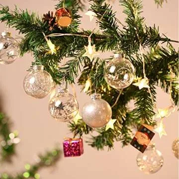 Sparkling Joy joz Christmas Ball Ornaments - Shatterproof Set