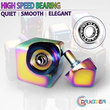 Dr.Kbder Fidget Spinner Cube for Adults and Teens