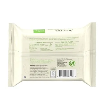 Aveeno Positively Radiant Makeup Remover Wipes - Gentle & Effective