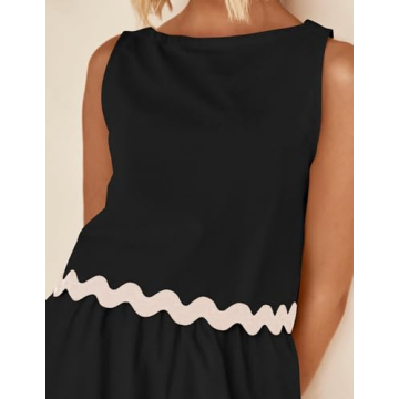 ZESICA Women's Summer 2 Piece Pajama Set for Lounging and Beach Wear